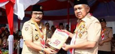 Peringatan Hari Pramuka Ke-57, Gubri Terima Tiga Penghargaan